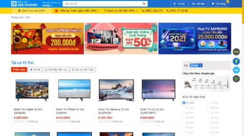 Thiết kế website điện máy ở đâu tốt nhất, rẻ nhất?
