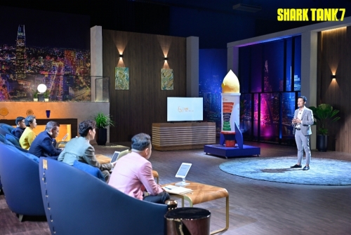 Hình ảnh tuyệt đẹp khi tham dự Shark Tank Việt Nam mùa 7
