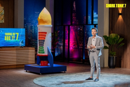 Hình ảnh tuyệt đẹp khi tham dự Shark Tank Việt Nam mùa 7