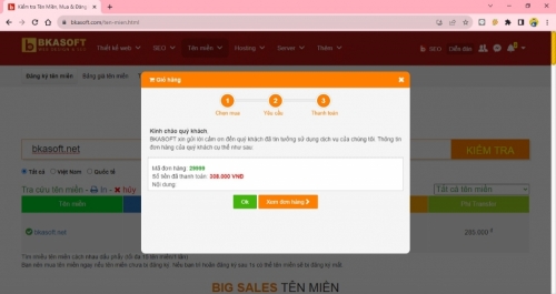 Quy trình đăng ký tên miền