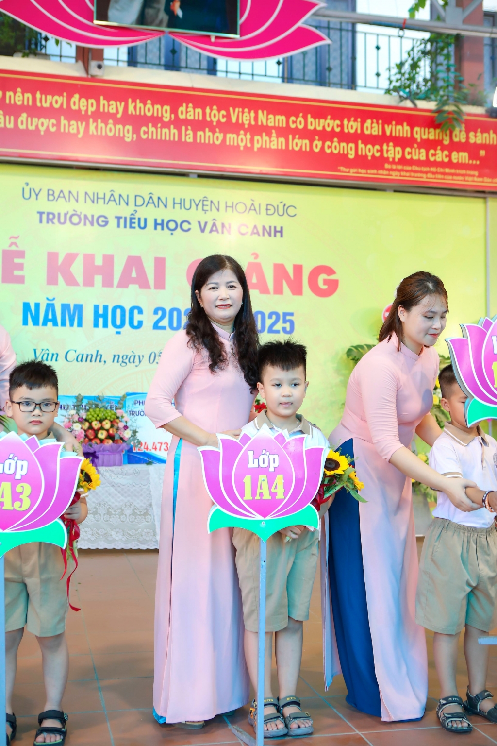 IMK Việt Nam tài trợ cho trường Tiểu học Vân Canh trị giá 150tr