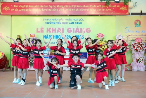 IMK Việt Nam tài trợ cho trường Tiểu học Vân Canh trị giá 150tr