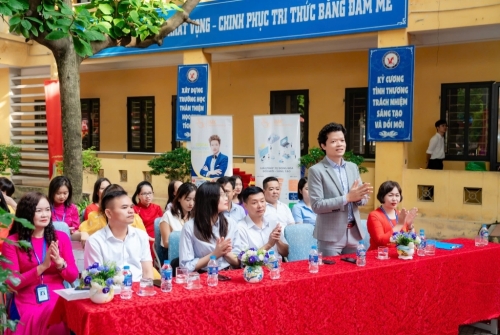 IMK tài trợ xây dựng Mạng Xã Hội riêng cho trường THCS Vân Canh