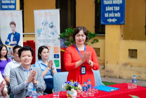 IMK tài trợ xây dựng Mạng Xã Hội riêng cho trường THCS Vân Canh