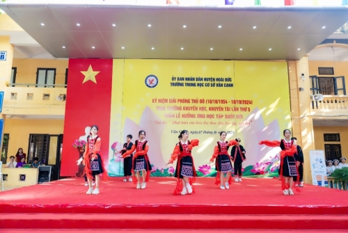 IMK tài trợ xây dựng Mạng Xã Hội riêng cho trường THCS Vân Canh