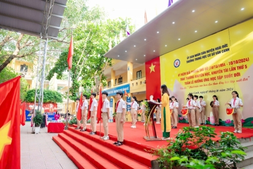 IMK tài trợ xây dựng Mạng Xã Hội riêng cho trường THCS Vân Canh