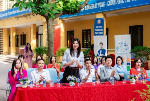 IMK tài trợ xây dựng Mạng Xã Hội riêng cho trường THCS Vân Canh
