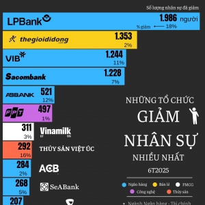 LPBank dẫn đầu làn sóng giảm nhân sự trong xu thế chuyển đổi số 2025