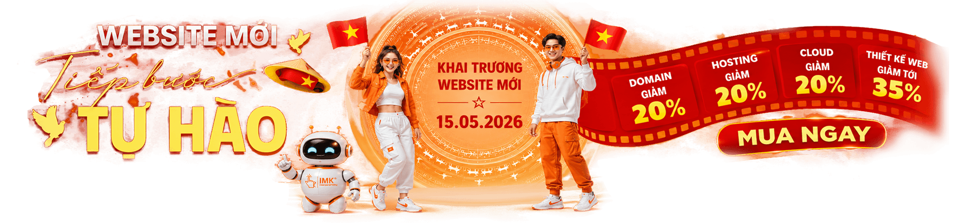 Khai trương web mới