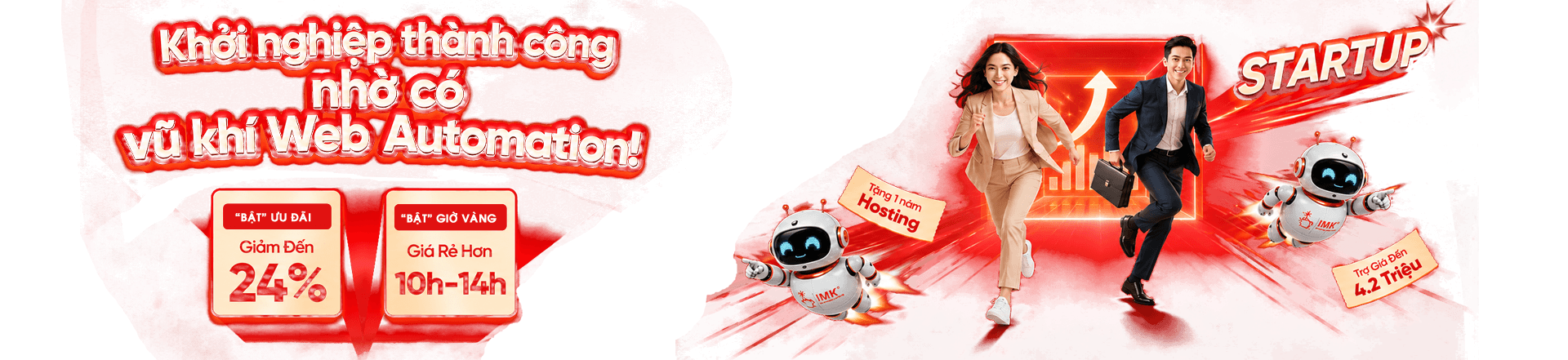 Thiết kế web công ty startup