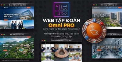 Thiết kế Website Tập Đoàn Omni PRO