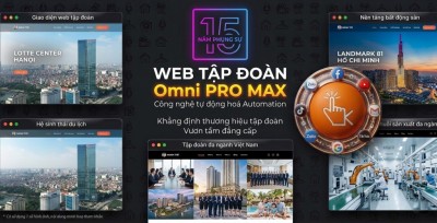 Thiết kế Website Tập Đoàn Omni PRO MAX