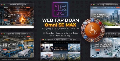 Thiết kế Website Tập Đoàn Omni SE MAX