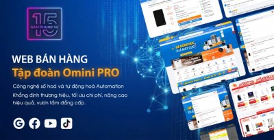 Thiết kế Website bán hàng Tập Đoàn Omni PRO