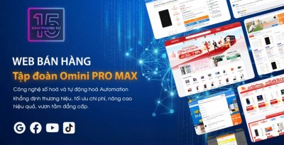 Thiết kế Website bán hàng Tập Đoàn Omni PRO MAX