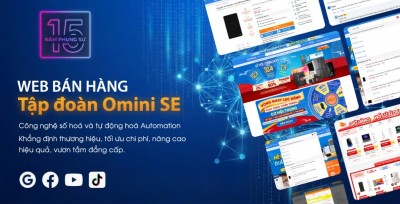 Thiết kế Website bán hàng Tập Đoàn Omni SE