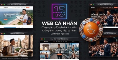Thiết kế Website cá nhân chuyên nghiệp