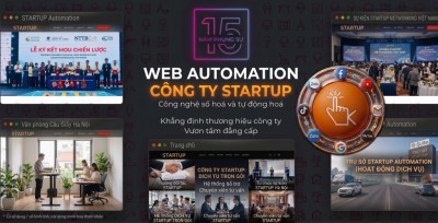 Thiết kế Website giới thiệu công ty Startup