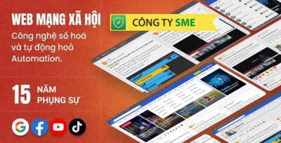 Thiết kế Website mạng xã hội công ty SME