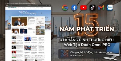 Thiết kế Website tin tức Tập Đoàn Omni PRO