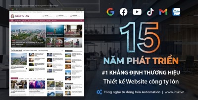 Thiết kế Website tin tức công ty lớn