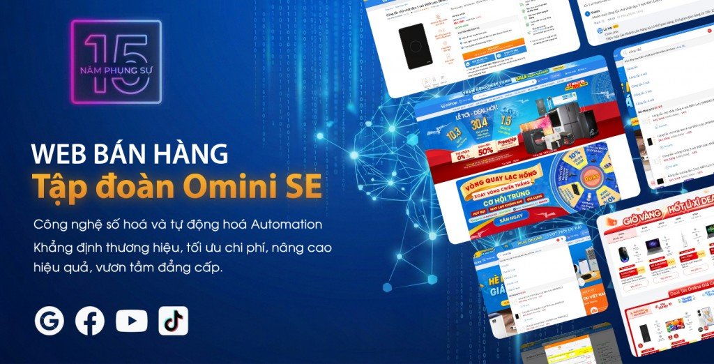 Thiết kế Website bán hàng Tập Đoàn Omni SE