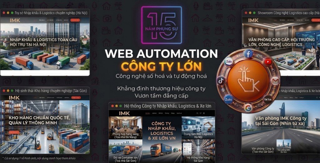 Thiết kế Website công ty lớn tiên phong