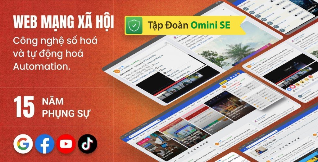Thiết kế Website mạng xã hội Tập Đoàn Omni SE